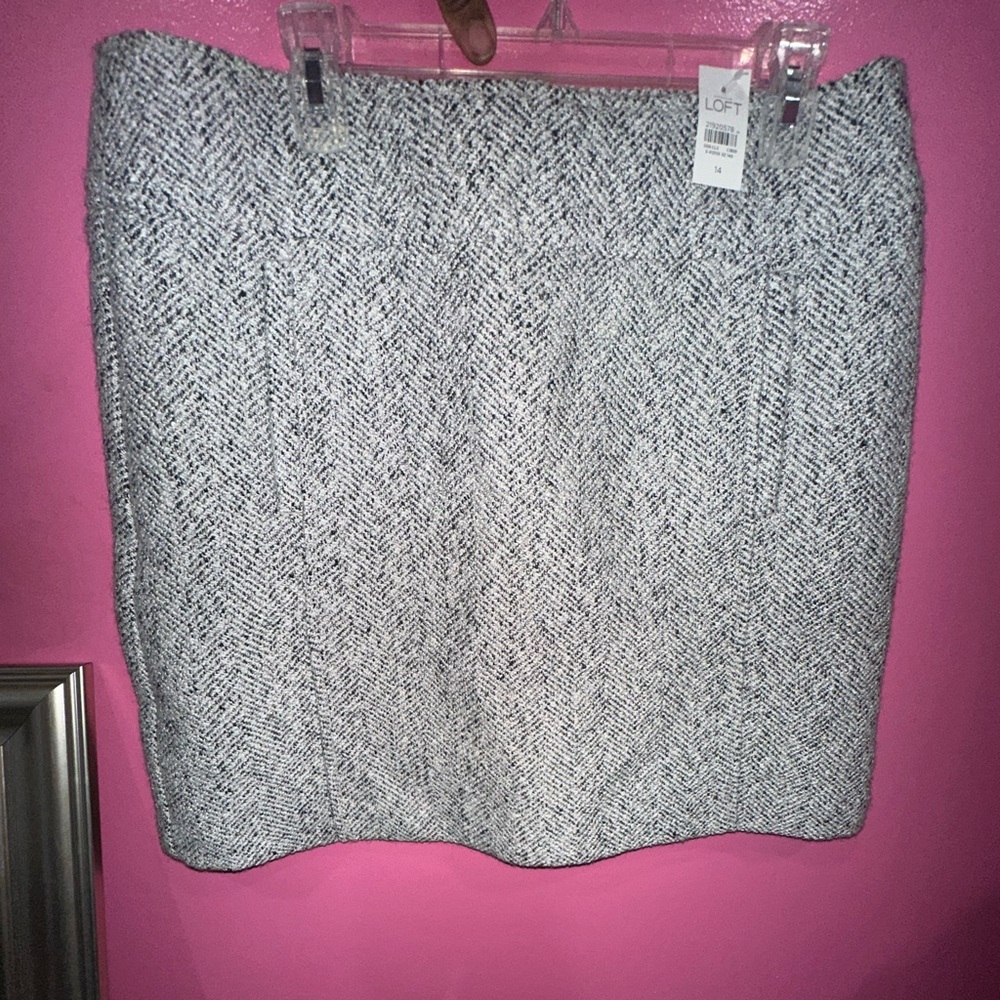 Ann Taylor LOFT Tweed Skirt | NWT | Size 14